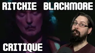 Guitar Tutor Critiques Ritchie Blackmore Reaction, Analysis & 3 Licks