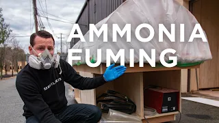 Ammonia fuming WHITE OAK