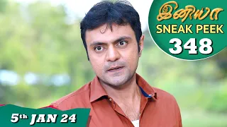 Iniya Serial | EP 348 Sneak Peek | 5th Jan 2024  | Alya Manasa | Rishi | Saregama TV Shows Tamil