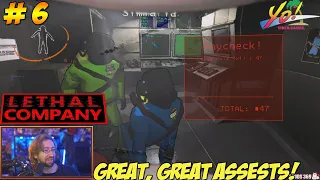 Lethal Company! MODDED! Great, Great Assests! Part 6 - YoVideogames