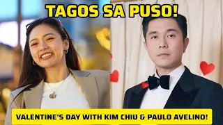 KIM CHIU & PAULO AVELINO'S VALENTINE'S DAY! 🔥 TAGOS SA PUSO!! ❤️