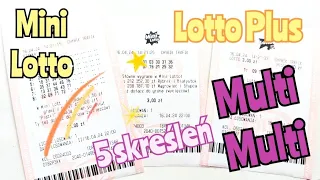 Zakłady Lotto. Czas na 5 skreśleń. Multi Multi