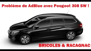 😭😭 Problème AdBlue sur Peugeot 308SW. 😭😭