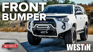 Front Bumper and Winch for the 2014+ 5th Gen 4Runner - Westin Pro-Series and Tiger Shark 9500