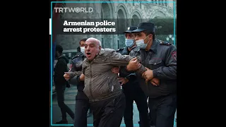 Armenian police forcefully arrest protesters