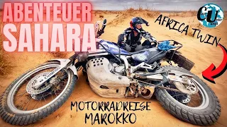 ABENTEUER SAHARA 🐪 aber mit Reiseenduro | Motorradreise Marokko