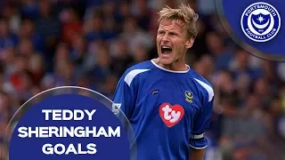 All 10 Teddy Sheringham goals for Pompey