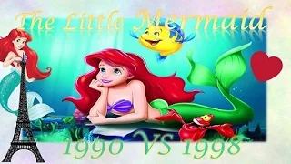 The Little Mermaid French dubbing 1990 & 1998