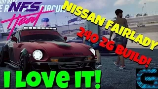 THIS CAR IS FAST! Need For Speed Heat NISSAN FAIRLADY 240 ZG RACE BUILD! ITS INSANE