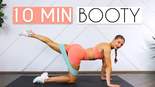 10 MIN BOOTY PUMP WORKOUT (Booty Band Glute Activation)