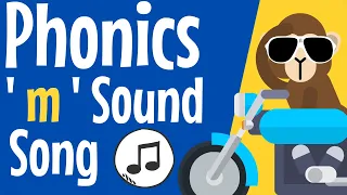 Phonics m Sound Song | m sound | the letter m | consonant m | m song | m | Phonics Resource