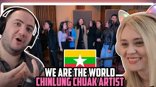 I SHOWED MY WIFE We Are The World | Cover By CHINLUNG CHUAK ARTIST | 🇲🇲  Myanmar / Mizoram Reaction