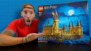 COSTRUISCO IL CASTELLO LEGO GIGANTE DI HARRY POTTER