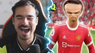 Erné REAGIERT auf FIFA 22 FAILS😂