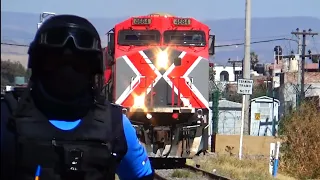 El tren MÁS CUSTODIADO de Ferromex!!
