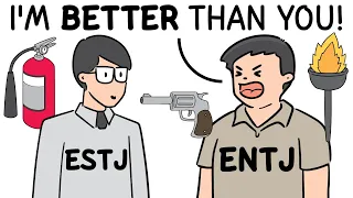 when ESTJ meets ENTJ 🤣