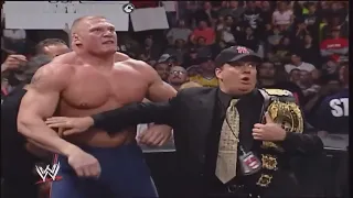 The Undertaker Vs Brock Lesnar 2002