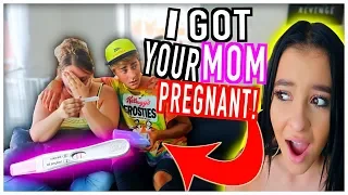 TELLING MY BEST FRIEND (Danielle Cohn) THAT I GOT HER MOM PREGNANT! *Prank