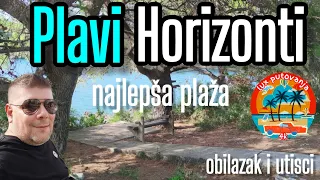 Plavi Horizonti | Najlepša Plaža | Uvala Pržno | Luštica | Crna Gora | obilazak i utisci | 4K (UHD)