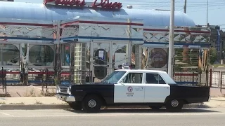 Adam-12 intro theme and closing credits with 1967 Plymouth Belvedere Police Car.