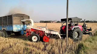 Arjun 605 straw reaper te performance dekho || tractor videos || zero knowledge || zeroknowledge