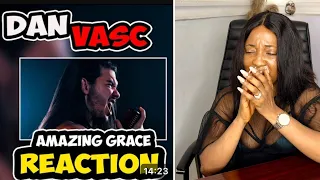 Metal singer Dan Vasc performs AMAZING GRACE | Reaction #firsttimereaction #reaction #danvasc