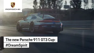 It takes a team to achieve a dream. The new 911 GT3 Cup.