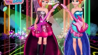 Анна и Эльза Рок Музыканты //  Anna and Elsa Rock Musicians