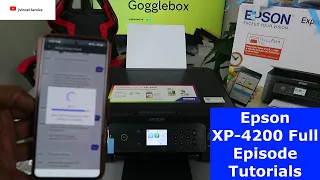 Epson XP-4200 Printer Overview, Wireless Set up, Scan, Print Double-sided, Copy & Ink Installation