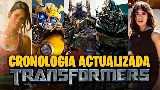 CRONOLOGÍA TRANSFORMERS 🚨ACTUALIZADO 2023🚨| ORDEN CORRECTO de las PELÍCULAS de la SAGA 🤯🔥