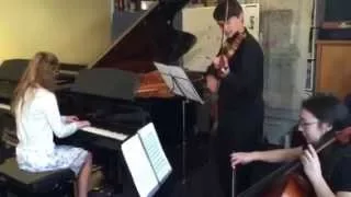 Mozart: Piano Trio No. 1 in B flat, K. 254, I. Allegro Assai