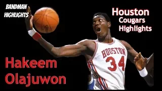 Hakeem Olajuwon Houston Cougars(College) Highlights