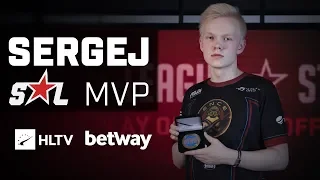 sergej - HLTV MVP by betway of StarSeries i-League Season 6