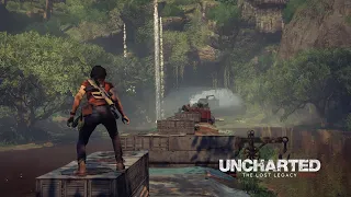 Uncharted : The Lost Legacy - Train Ambush | Crushing , Stealth Kills, No Suspicion ( PS4 )