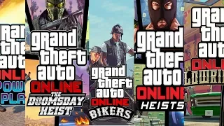 Эволюция Grand Theft Auto Online ★ Все трейлеры Grand Theft Auto Online (2013-2018)