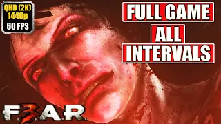 FEAR 3 Gameplay Walkthrough [Full Game Movie - All Chapters - All Cutscenes Longplay] No Commentary