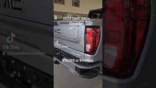 2023 GMC Sierra Elevation #truck #gmc #gmcsierra