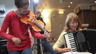 Accordion and violin duet