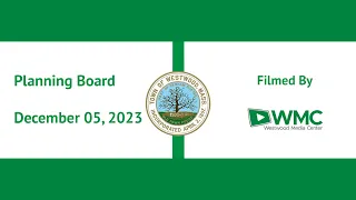 Planning Board - 12/05/23