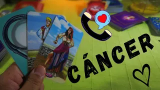 CÁNCER, Amor ¿📞Quieres que te llame?..💖Escucha al Tarot del Amor💖. "Todo fue por algo mejor"