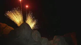 4th of July fireworks Mt. Rushmore: full video