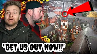 WE SHOULD NOT HAVE GONE TO THIS ABANDONED HAUNTED ORPHANAGE | POLTERGEIST ACTIVITY CAUGHT ON CAMERA