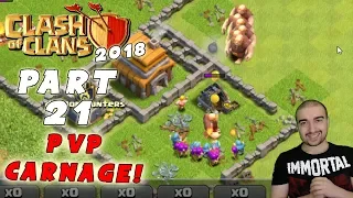 Clash of Clans Walkthrough: #21 - PVP CARNAGE! - (Android Gameplay Let's Play) - GPV247