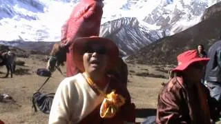 2010 Yongey Mingyur Rinpoche in his birthplace, Nubri, Nepal