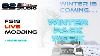 FS19 - Live Modding! Winter Pack Work