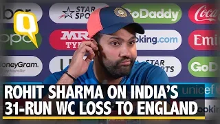 Rohit Sharma on India's Loss to England at ICC World Cup 2019 | The Quint