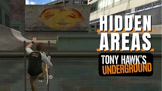 Tony Hawk's Underground: Hidden Areas!