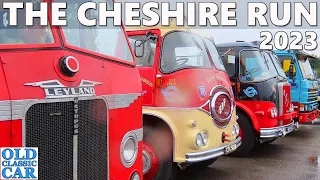 Classic trucks, cars and LOTS of rain ... The Cheshire Run 2023