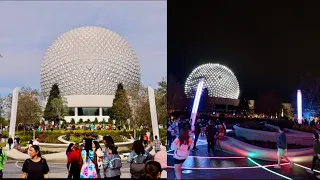 NEW EPCOT World Celebration Gardens, Dreamers Point & More in 4K | Walt Disney World December 2023