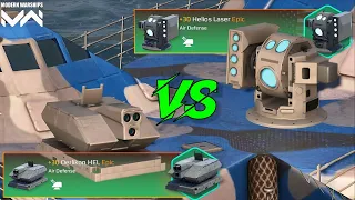 UPDATED | Helios Laser VS Oerlikon HEL | Laser Air Defense Full Comparison | Modern Warships